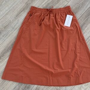 Athleta Women's Rust A-Line Skirt